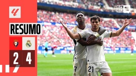 La Liga: Osasuna 2 - 4 Real Madrid (2023-2024)