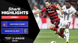 A-League: Western Sydney 4 - 1 Newcastle Jets (2024-2025)