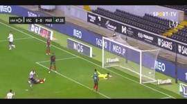 Liga NOS: V. Guimarães (1-0) Marítimo, Golo O. Estupiñán, 48m (2020-2021)