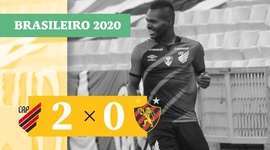 Brasileirão: Athletico-PR 2 - 0 Sport (2020)