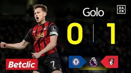 Premier League: Chelsea vs AFC Bournemouth, Golo 0-1 Brooks (2025-2026)