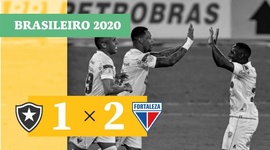 Brasileirão: Botafogo 1 - 2 Fortaleza (2020)