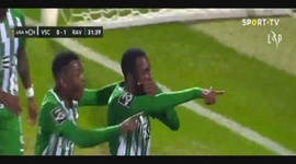 Liga NOS: V. Guimarães (0-2) Rio Ave, Golo Rafael Camacho, 32m (2020-2021)