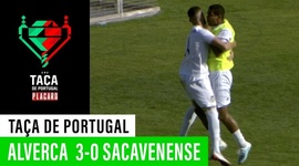 Taça de Portugal Placard: Alverca 3 - 0 Sacavenense (2019-2020)