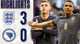 Amigáveis de seleções: Inglaterra 3 - 0 Bósnia (2024)