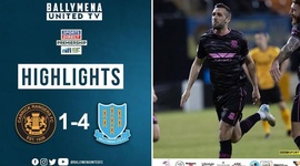 Premiership: Carrick Rangers 1 - 4 Ballymena Utd (2024-2025)