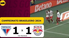 Brasileirão: Fortaleza 1 - 1 RB Bragantino (2024)