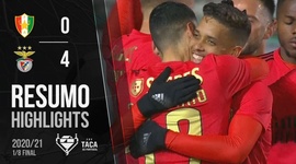 Taça de Portugal Placard: CF Estrela 0 - 4 Benfica (2020-2021)