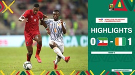 CAN: Guiné Equatorial 0 - 1 Costa do Marfim (2022)