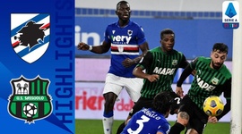 Serie A: Sampdoria 2 - 3 Sassuolo (2020-2021)