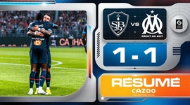 Ligue 1: Stade Brest 1 - 1 Marseille (2022-2023)
