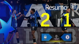Liga Campeões: Atalanta 2 - 1 Chelsea (2025-2026)