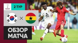 Mundial: Rep. Coreia 2 - 3 Gana (2022)