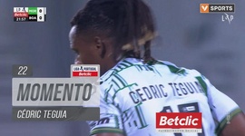 Liga Portugal Betclic: Moreirense vs Boavista, Jogada Cédric Teguia, 22' (2024-2025)