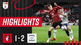 Championship: AFC Bournemouth 1 - 2 Preston North End (2021-2022)