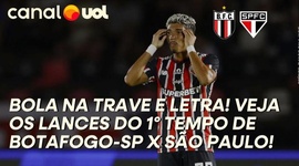 Campeonato Paulista: Botafogo-SP 0 - 0 São Paulo (2025)