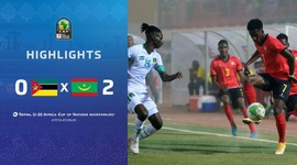 Campeonato Africano Sub-20: Moçambique 0 - 2 Mauritânia (2021)