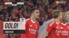 Taça de Portugal Generali Tranquilidade: Benfica vs CF Estrela Amadora, Golo 5-0 Amdouni (2024-2025)