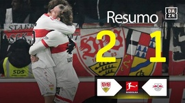 Bundesliga: Estugarda 2 - 1 RB Leipzig (2024-2025)