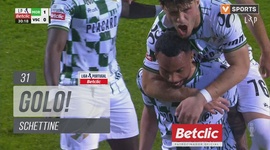 Liga Portugal Betclic: Moreirense vs V. Guimarães, Golo 1-0 Schettine (2024-2025)
