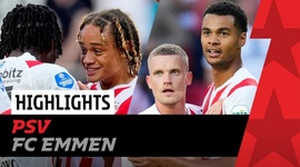 Eredivisie League: PSV 4 - 1 FC Emmen (2022-2023)