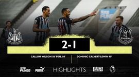 Premier League: Newcastle 2 - 1 Everton (2020-2021)