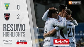 Liga Portugal Betclic: Estoril 0 - 2 Casa Pia (2024-2025)