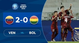 Sudamericano Sub-17: Venezuela 2 - 0 Bolívia (2023)