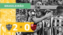 Brasileirão: Atlético-MG 2 - 0 Flamengo (2022)