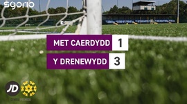 Premier League: Cardiff Metropolitan 1 - 3 Newtown AFC (2023-2024)
