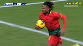Serie A: Milan vs Lazio, Golo 1-1 S. Chukwueze (2024-2025)
