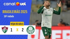 Brasileirão: Fluminense 1 - 2 Palmeiras (2025)