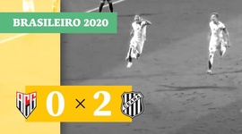 Brasileirão: Atlético-GO 0 - 2 Ceará (2020)