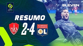 Ligue 1: Stade Brest 2 - 4 Lyon (2022-2023)