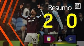 Liga Europa: Aston Villa 2 - 0 Maccabi Tel Aviv (2025-2026)