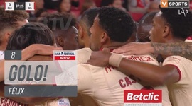 Liga Portugal Betclic: Benfica vs Gil Vicente, Golo 0-1 Félix (2024-2025)