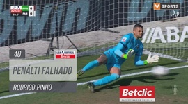 Liga Portugal Betclic: CF Estrela Amadora vs Farense, Jogada Rodrigo Pinho, 40' (2024-2025)