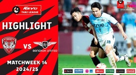 Thai League 1: Muangthong United 2 - 1 Bangkok United (2024-2025)