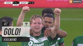 Taça de Portugal Placard: Benfica vs Sporting, Golo 0-1 Hjulmand (2023-2024)