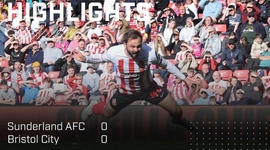 Championship: Sunderland 0 - 0 Bristol City (2023-2024)
