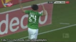 Bundesliga: Werder Bremen 2-1 Hertha Berlin (2011-2012)