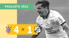 Campeonato Paulista: Corinthians 4 - 1 Inter Limeira (2021)