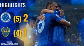 Copa Sudamericana: Cruzeiro 5 - 4 g.p Boca Juniors (2024)
