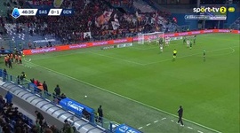 Serie A: Sassuolo vs Genoa, Golo 1-1 D. Berardi (2025-2026)