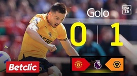 Premier League: Man Utd vs Wolves, Golo 0-1 Sarabia (2024-2025)