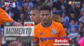 Liga Portugal Betclic: Nacional vs FC Porto, Jogada Namaso, 50' (2024-2025)