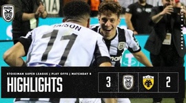 Super League: PAOK 3 - 2 AEK (2023-2024)