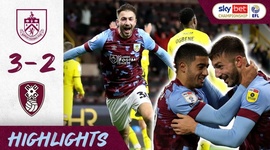 Championship: Burnley 3 - 2 Rotherham Utd (2022-2023)