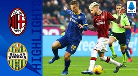 Serie A: Milan 1 - 1 Verona (2019-2020)