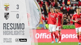 Liga Portugal Bwin: Benfica 3 - 0 V. Guimarães (2021-2022)
